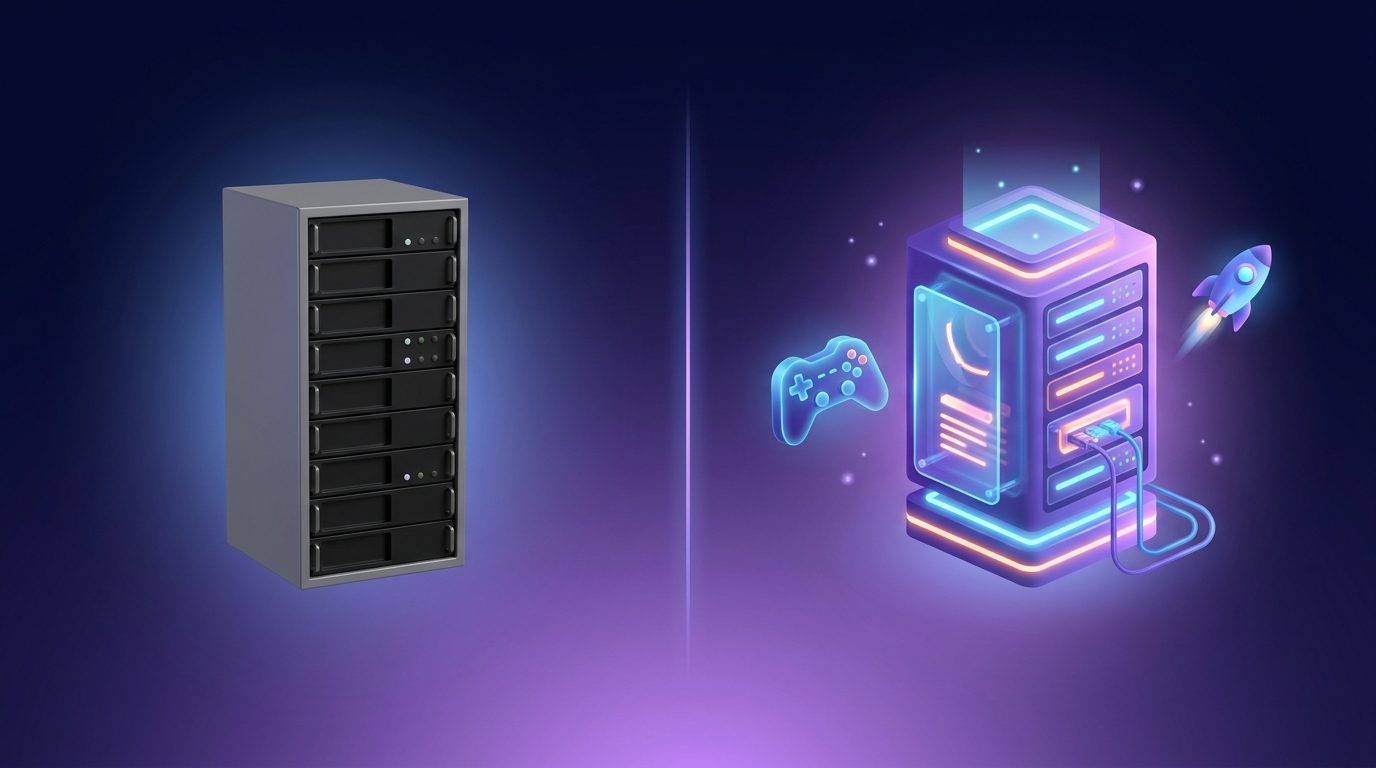 Сравнение VPS и игрового хостинга для игрового сервера